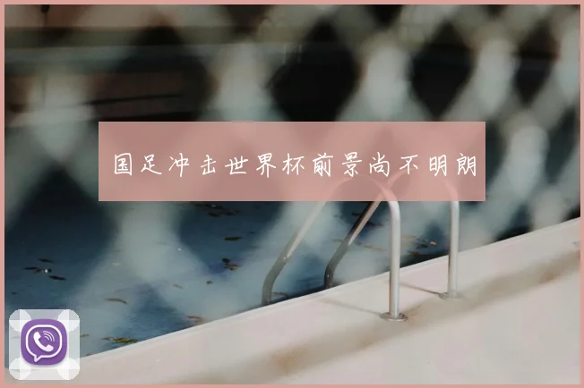 国足冲击世界杯前景尚不明朗